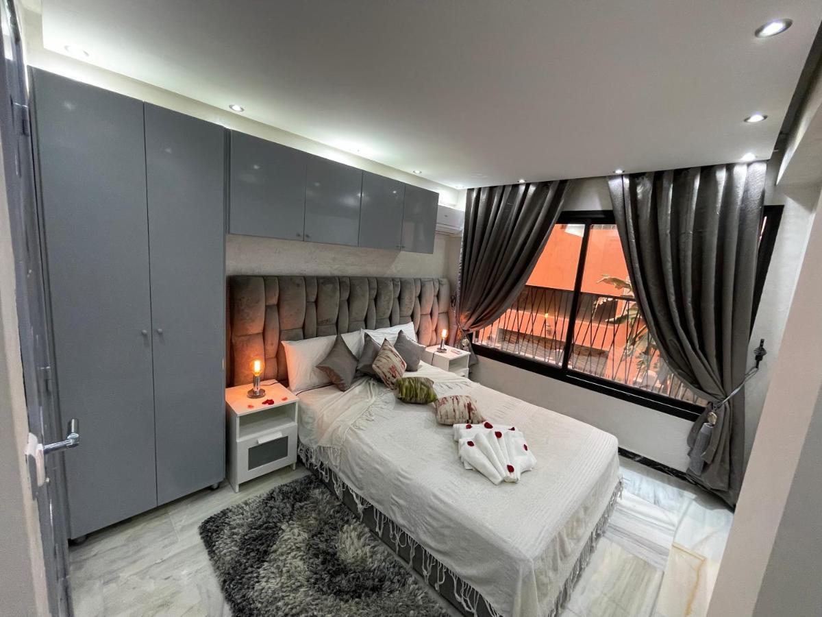 Appartement En Duplex Avec 3 Chambres Haut Standing Gueliz Marrakech 马拉喀什 外观 照片